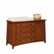 McCoy 4 Drawer Dresser with Door