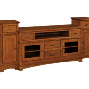 Kenwood TV Console with Towers