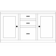 Boston Credenza 60" - Image 3
