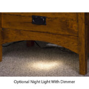 Neptune 2 Drawer Nightstand - Image 2