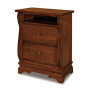 Chippewa Sleigh Nightstand