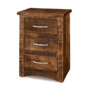 Denver 3 Drawer Nightstand