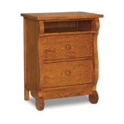 Old Classic Sleigh Nightstand