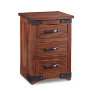 Orewood 3 Drawer Nightstand