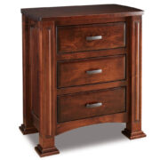 Lexington 3 Drawer Nightstand