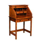 30" Post Mission Rolltop Writing Desk