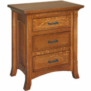 Homestead 3 Drawer Nightstand