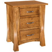 Lexington 3 Drawer Nightstand