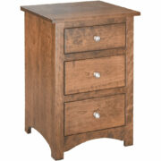 Shaker 3 Drawer Nightstand
