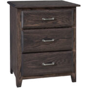 Eckenridge 3 Drawer Nightstand - 24½"W