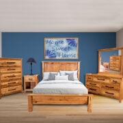 Ridgecrest Flush Mission 1 Drawer Nightstand - Image 3
