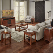 Boulder Creek Round End Table - Image 2