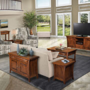 Ensenada Enclosed Sofa Table - Image 2