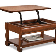 Old Classic Sleigh Lift-Top Coffee Table