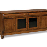 Old Classic Sleigh Media Stand - 72"W