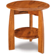 Boulder Creek Round End Table