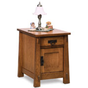 Modesto Enclosed End Table