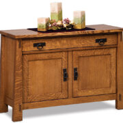 Modesto Enclosed Sofa Table