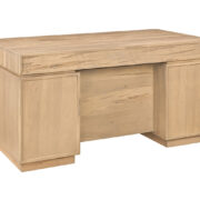 Bordeaux Double Pedestal Desk - Image 2