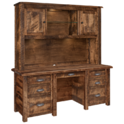 El Paso Double Pedestal Desk