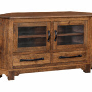 Farmhouse Corner Cabinet - 61"W