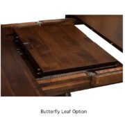 Auburn Single Pedestal Table - Image 3