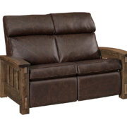 Houston Stockton Wall Hugger Loveseat Recliner