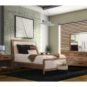 Lavale Wood Panel Bed - Image 2