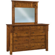 Brockport 9 Drawer Mule Dresser