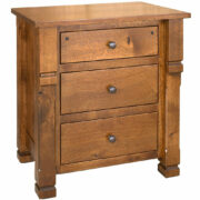 Brockport 3 Drawer Nightstand