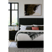 Reseda Platform Bed - Reeded Headboard - Image 2