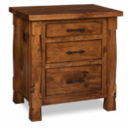 Ouray 3 Drawer Nightstand