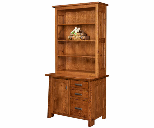 Freemont 3 Drawer Credenza With Hutch