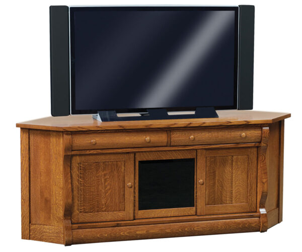 Old Classic Sleigh Corner Media Console
