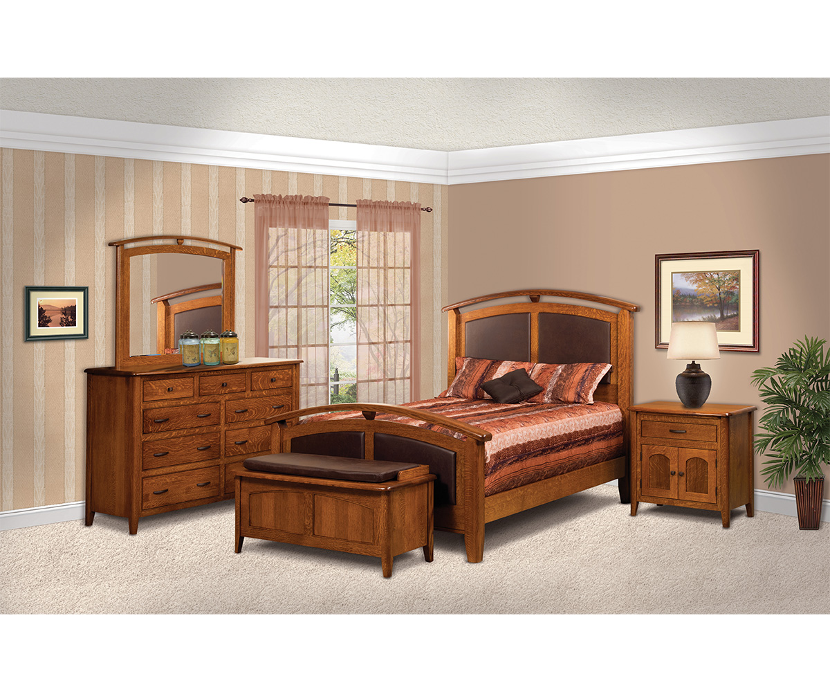 Cascade Queen Bed With Low Footboard - Image 2