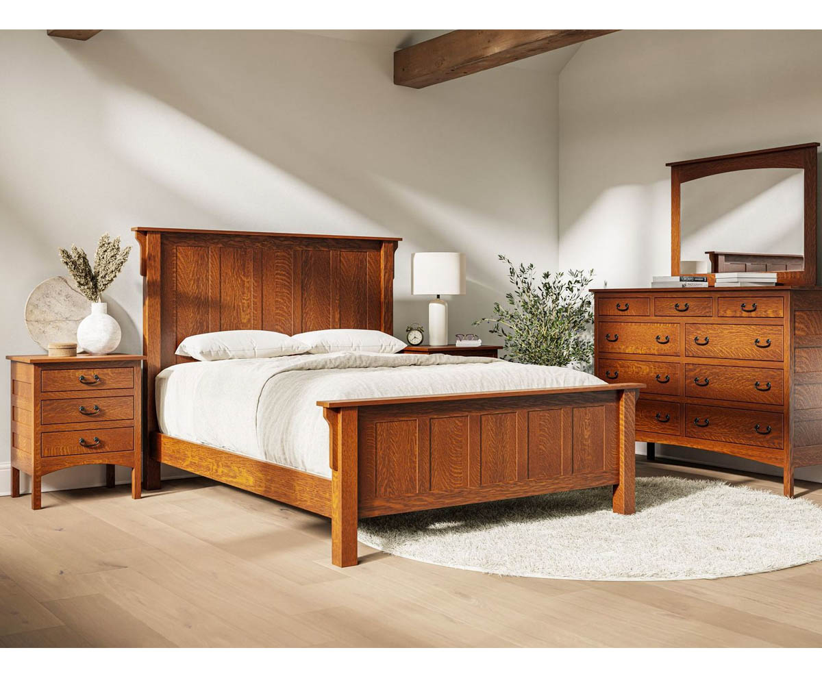 Granny Mission 2 Door Nightstand - Image 7