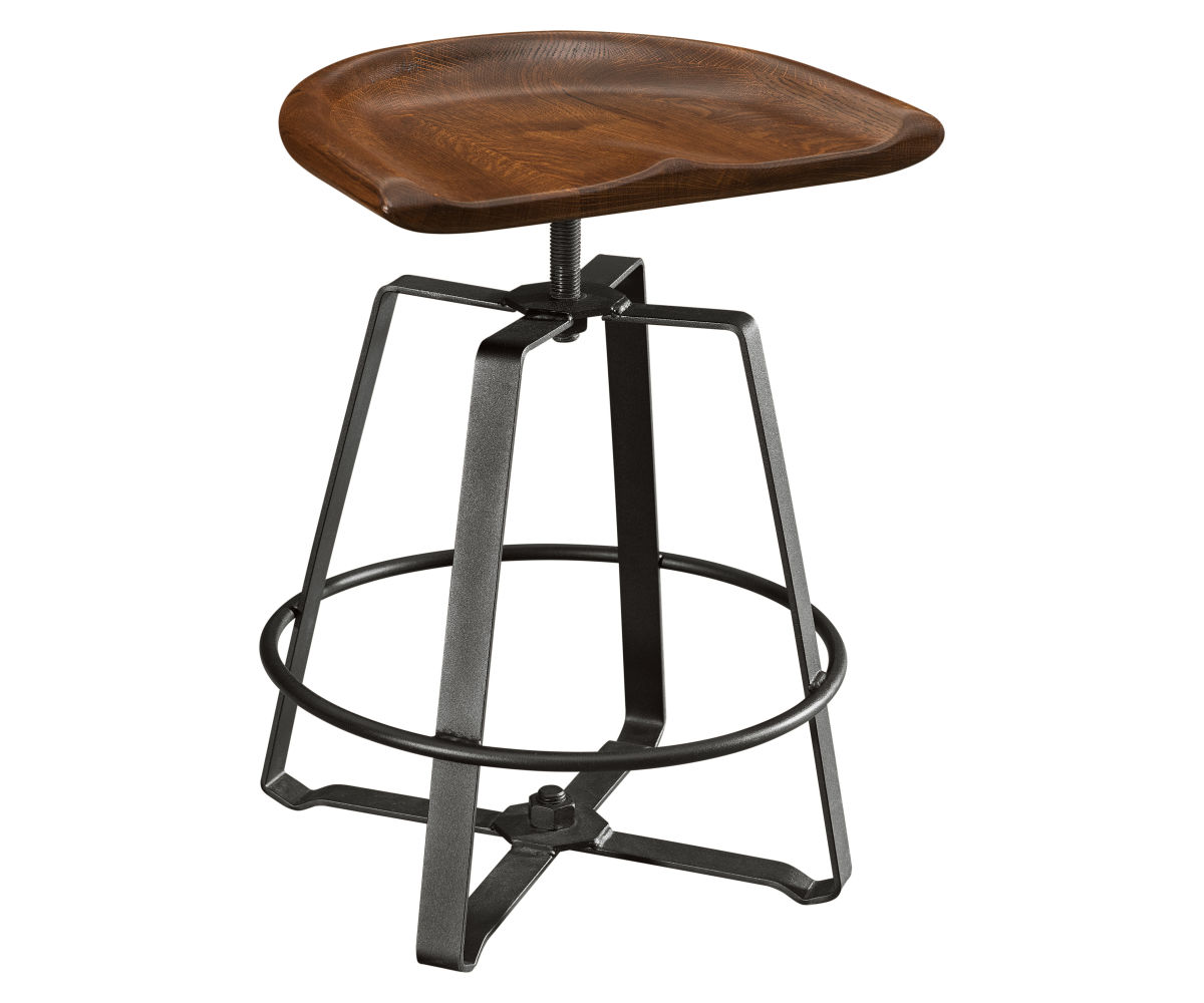 Iron Craft Barstool without Back - Image 2