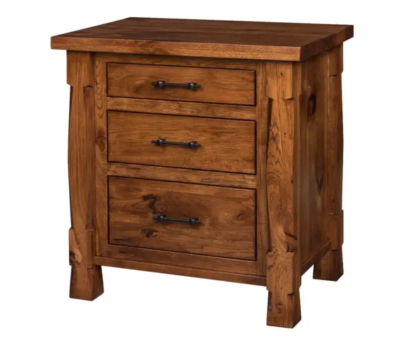 Ouray 3 Drawer Nightstand